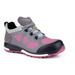 Leia Ladies Asta Gry/Pnk Shoe 1Pr 8