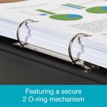 Oxford Ring Binder Lam 25Mm A4 Blk