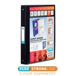 Elba Vision 4-Ring Binder Pp A4 Blk