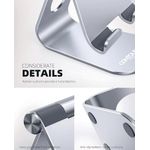 Large Tab/Phone Stand 4-13In Silver