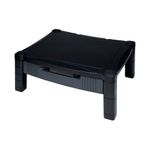 Contour Ergonomics Adj Mon Stand Blk