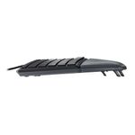 Cherry Kc 4500 Ergo Wired Kbrd Blk