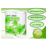 Maxima Grn 200Sht Toilet Rol Wht P48