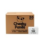 2-Ply V-Fold Hand Towel White Pk20