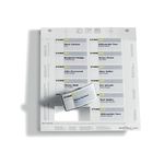 Durable 240 Inserts 40X75Mm Pk240