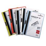 Durable 3Mm Duraclip File Blk Pk25