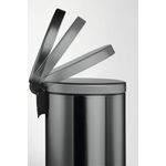 Durable Pedal Bin Metal Rnd 5L Cha