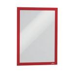 Durable Duraframe S/Adh Frm Red Pk2