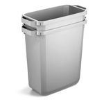 Durable Durabin Waste Bin 60L White