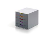 Durable Varicolor 5 Drawer Unit