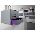 Durable Varicolor Safe 4 Drawer Unit