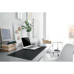 Durable Desk Mat Contour 650X520 Blk