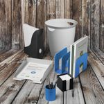 Durable Catalogue Stand Eco Blue