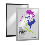 Durable Duraframe Poster Frm A2 Blk