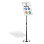 Durable Floor Infostand Alu-Snap A3