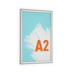Durable Alm Snap Frame A2 Silver