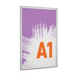 Durable Alm Snap Frame A1 Silver