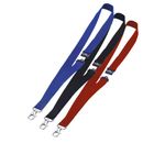 Durable Textile Badge Lanyard Pk10