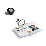 Durable Badge Reel Keyring Char Pk10