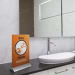 Durable Alm Stand Sign Holder A4