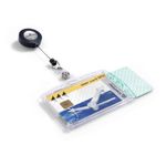 Durable Dual Security Pass Hldr Pk10