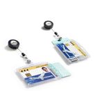 Durable Dual Security Pass Hldr Pk10