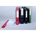 Durable Ordofix Spine Label Red Pk10