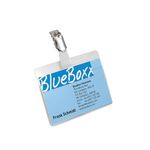 Durable Name Badge 60X90Mm Clip Pk25
