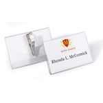 Durable Crocodile Name Badge 54X90Mm