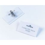 Durable Name Badge Combi Clip Pk50
