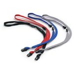 Durable Badge Lanyard Grey Pk10