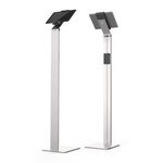 Floor Tablet Stand 270X270X1215 Slv