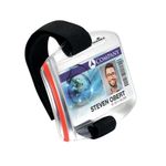 Durable Sec Arm Band Id Hldr Pk10