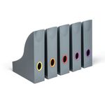Durable Varicolor Mag Stor Rack Pk5
