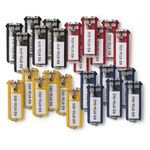 Durable Key Hldr Key Clips Ast Pk24