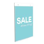 Deflecto A5 Portrait Wall Sign Hldr