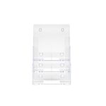 Deflecto A4 3Tier Literature Holder
