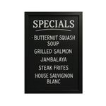 Wall Mount Chalkboard 600X800Mm Blk