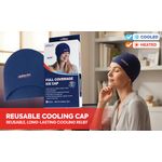 Deflecto Reusable Cool/Heat Cap Blu