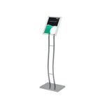 Deflecto A4 Curve Inf Floor Stand