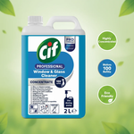Cif Pro Conc Wdw+Glass Cleanr 2L Pk2