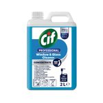 Cif Pro Conc Wdw+Glass Cleanr 2L Pk2