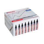 Edding 360 Drywipe Marker Black Pk50