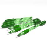 Swash Ballpoint W/Grip Grn 40+3 Pk43
