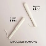Bulk Applicator Tampon Super Pk200