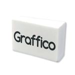 Graffico By 5 Star White Eraser Pk45