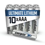 Energize Ultimate Batteries Aaa Pk10