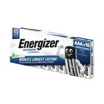 Energize Ultimate Batteries Aaa Pk10