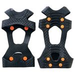 Ice Traction Boots 1Pr Attach Blk M