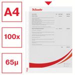 Esselte Pocket Top Open A4 Pk100